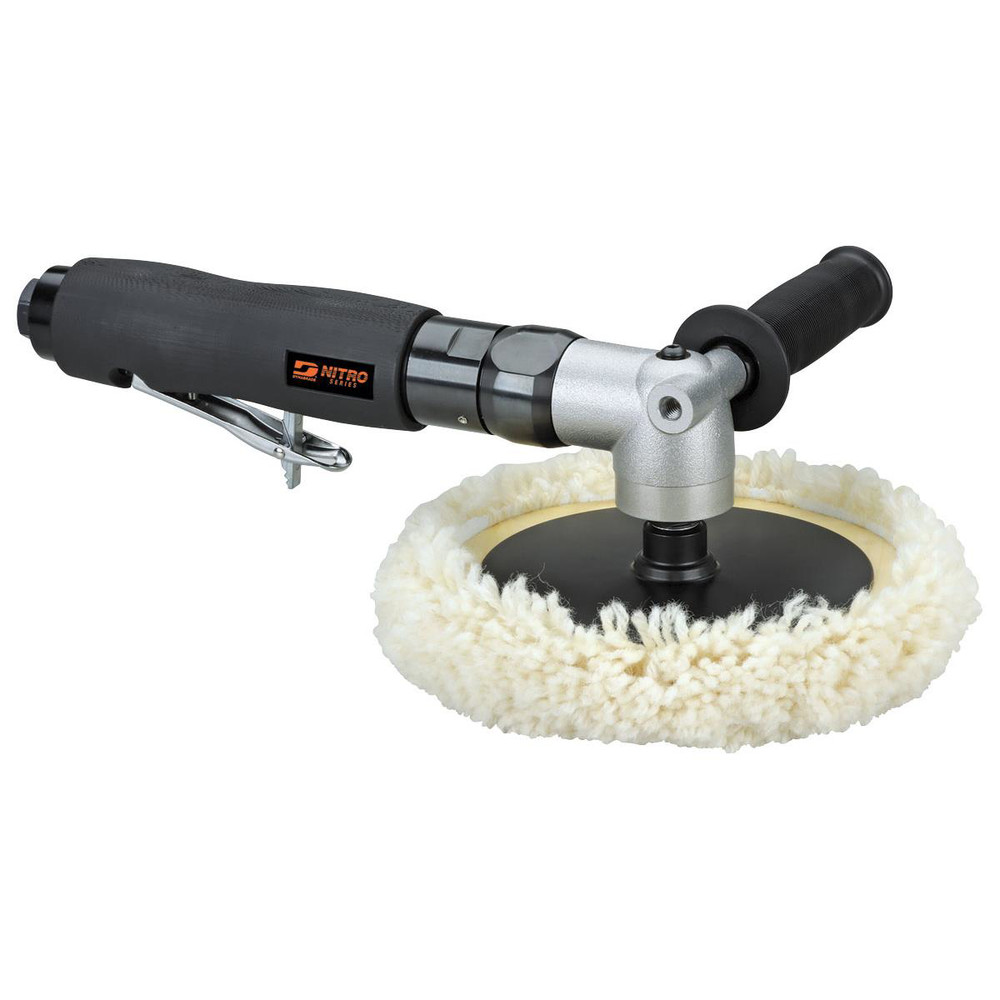 Dynabrade Right Angle Buffer/Polisher, 1hp, 5/8"-11 Spindle
