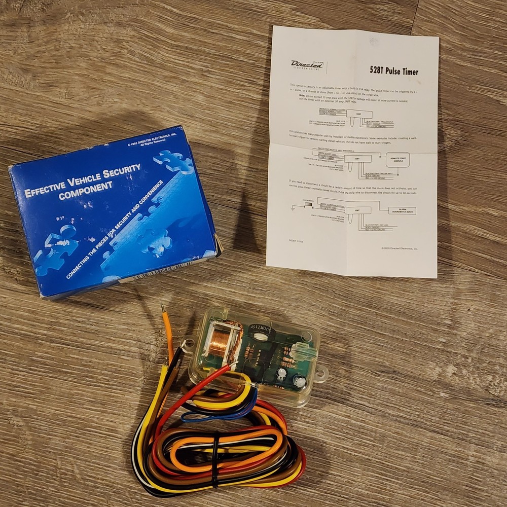 Pulse Timer Relay 528T 12 Volt Accessory DEI Directed Install Essentials NEW