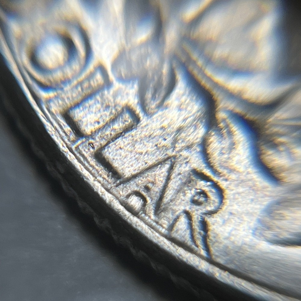 1956 Washington Silver Quarter Errors DDR Toning Uncirculated