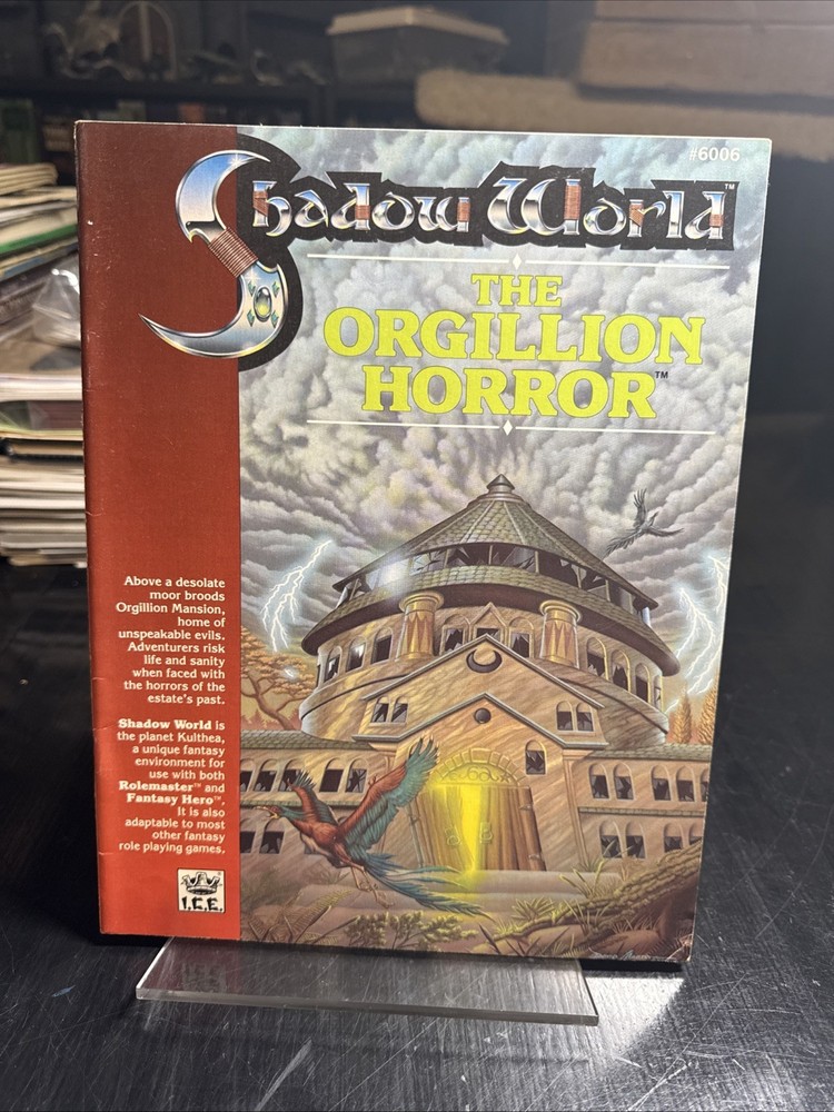 ICE Shadow World Orgillion Horror VG+