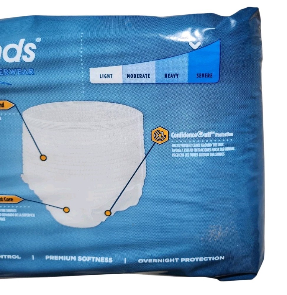 Attends Disposable Underwear Medium Severe 16 Ct
