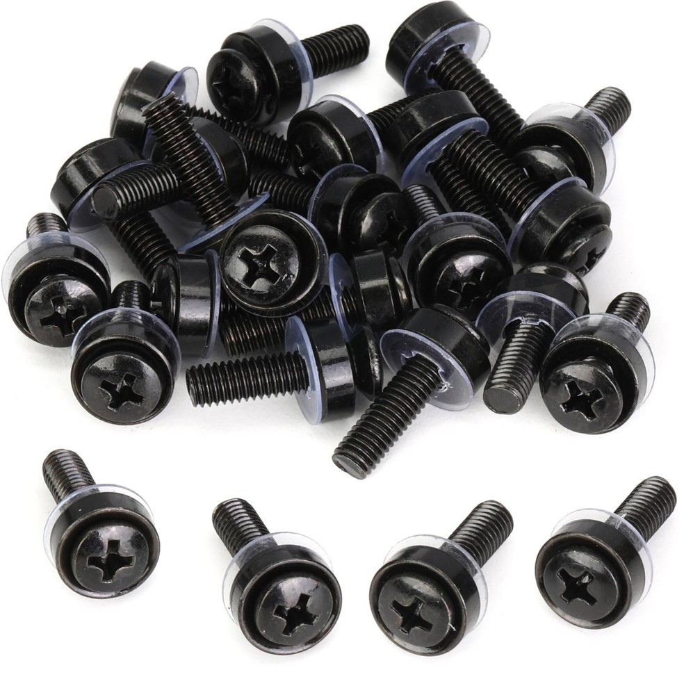 Gator GRW-SCRW025 Rack Screws (25-pack) (5-pack) Bundle