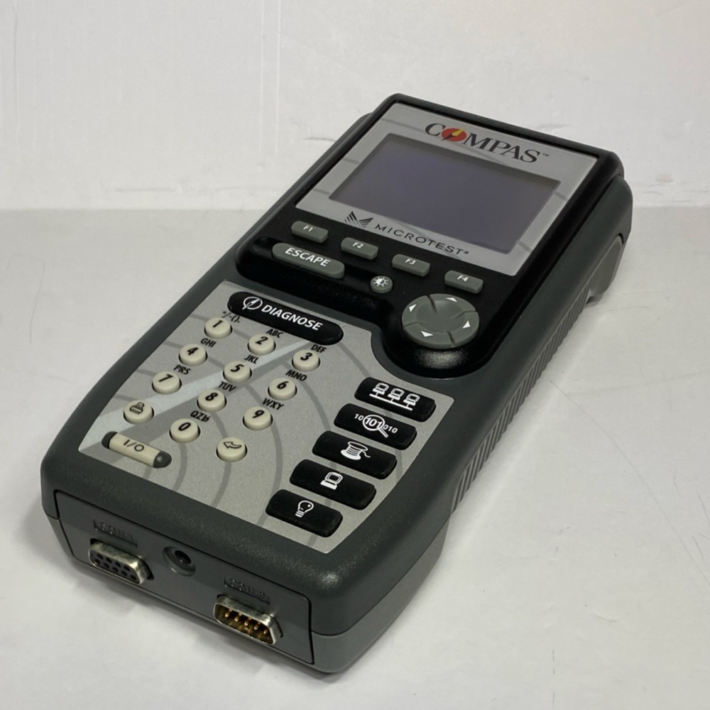 Microtest Compas LAN/WAN Protocol Analyzer Far End Adapter, Cables, 2939-4000-02
