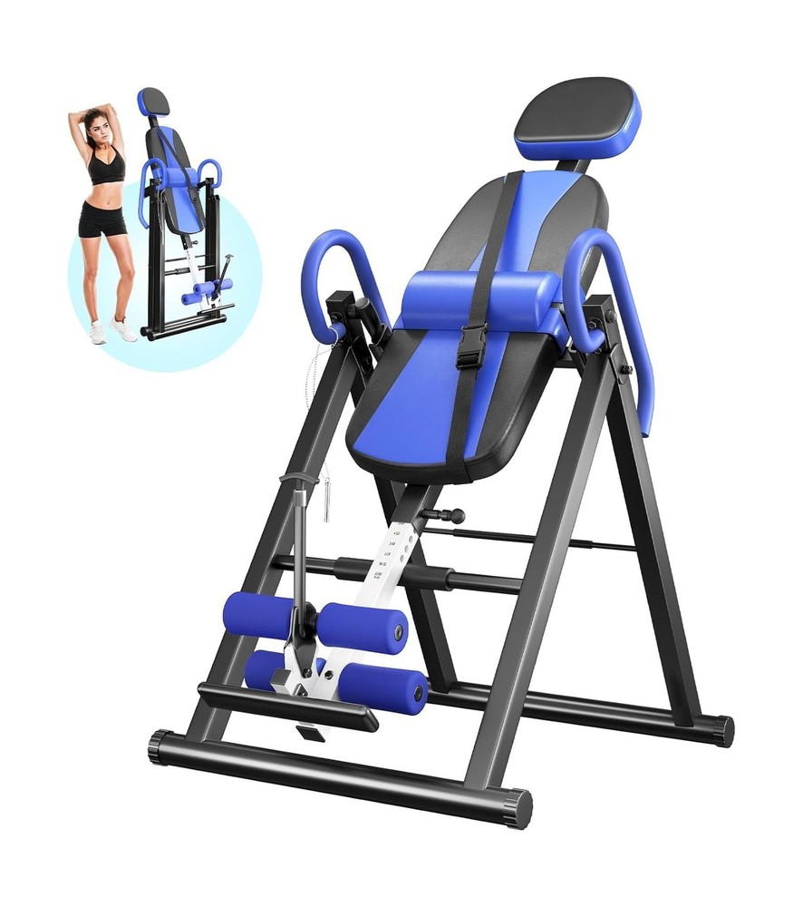 YOLEO Gravity Inversion Table for Back Pain Relief 2026 New Inversion Table w...