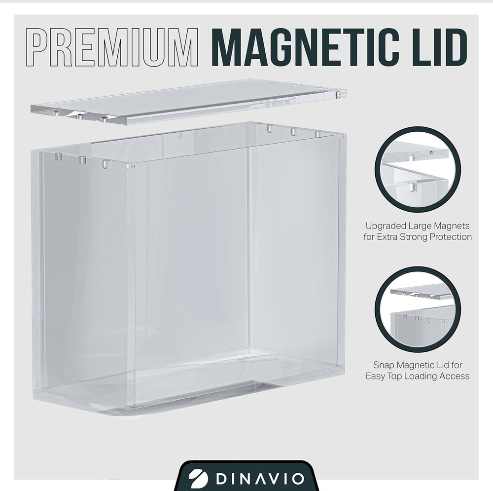 Pokemon ETB Magnetic Stackable Case Elite Trainer Box Protector Premium Quality