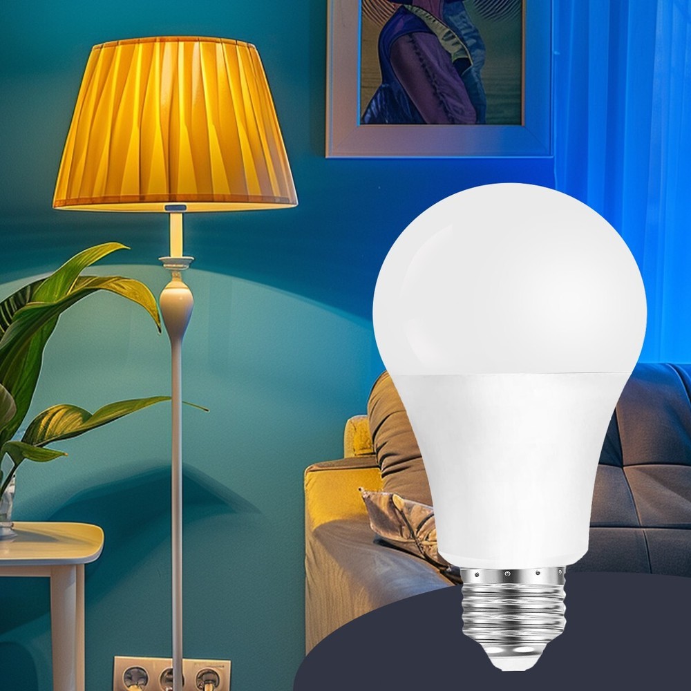 24 Pack A19 LED Light Bulbs 9W Equivalent 60W Replacement Daylight 5000K E26