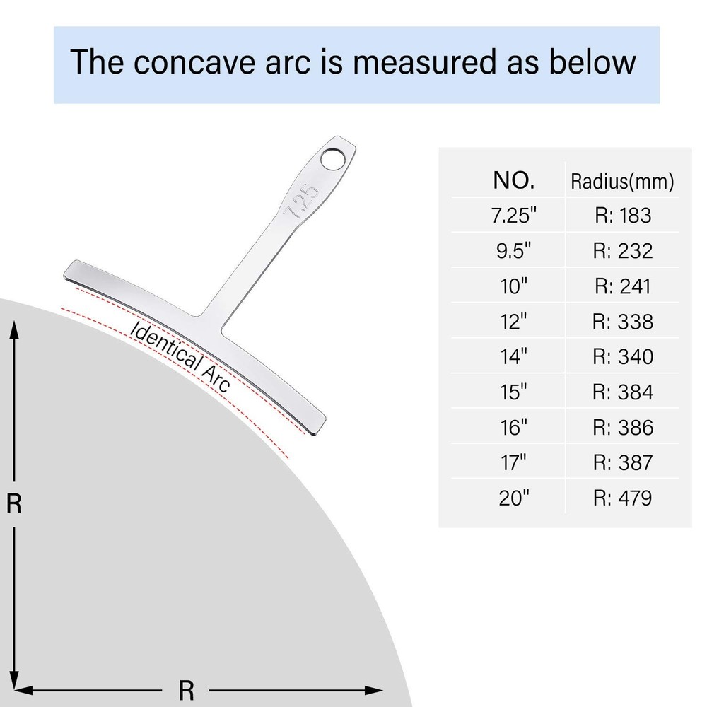 Mudder 10 Pieces Guitar Luthier Tools Set Include 9 Understring Silver