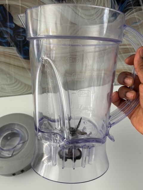 hamilton beach smoothie blender white, 48 oz capacity, 12 functions