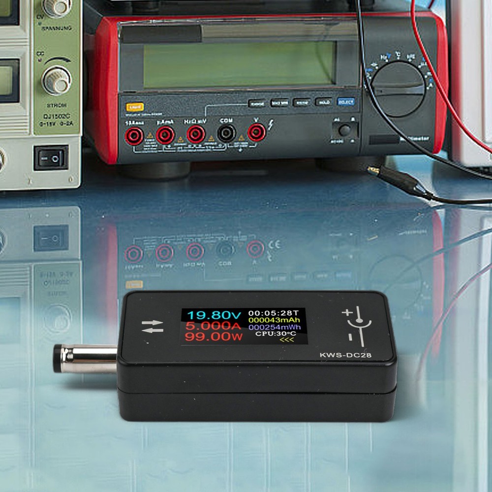 KWSDC28 Voltage Meter and Current Monitor with Intelligent Memory Function