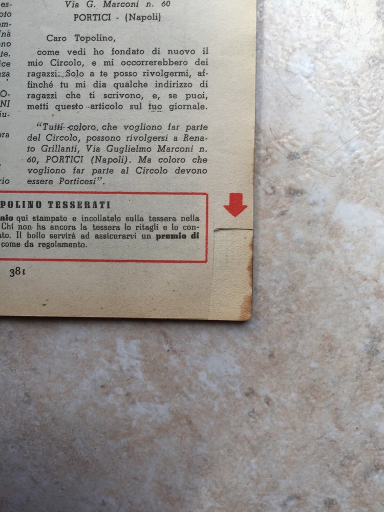 Mickey Mouse Booklet No. 10 from 1950 Original