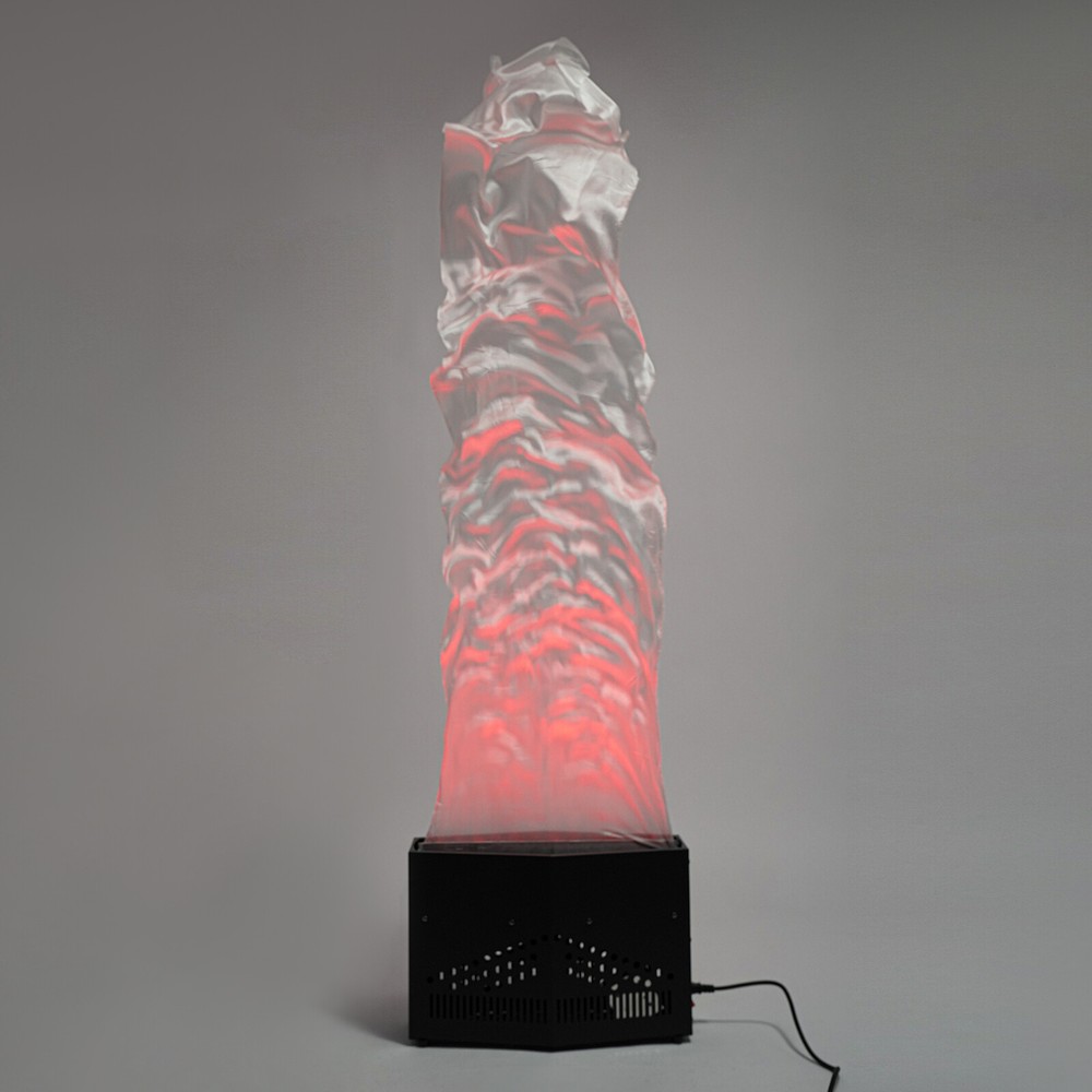 Fake Fire Flame Lamp with Remote Control - Realistic LED Atmosphere Light