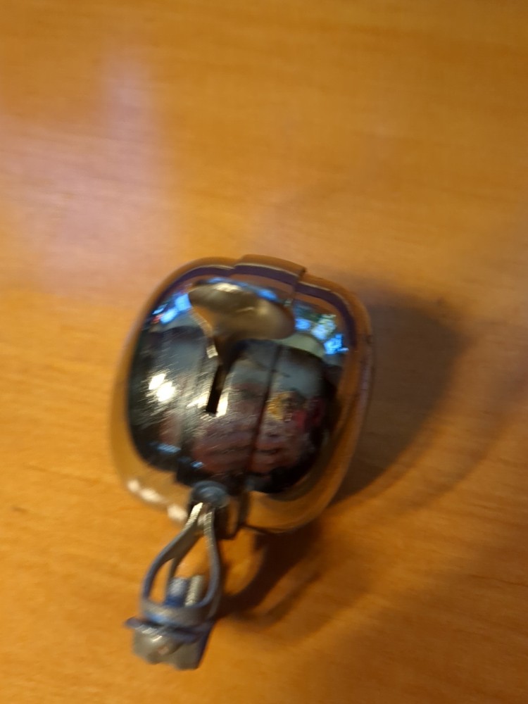 Vintage Bee Brand Bicycle Bell Double Sided Handlebar Mount