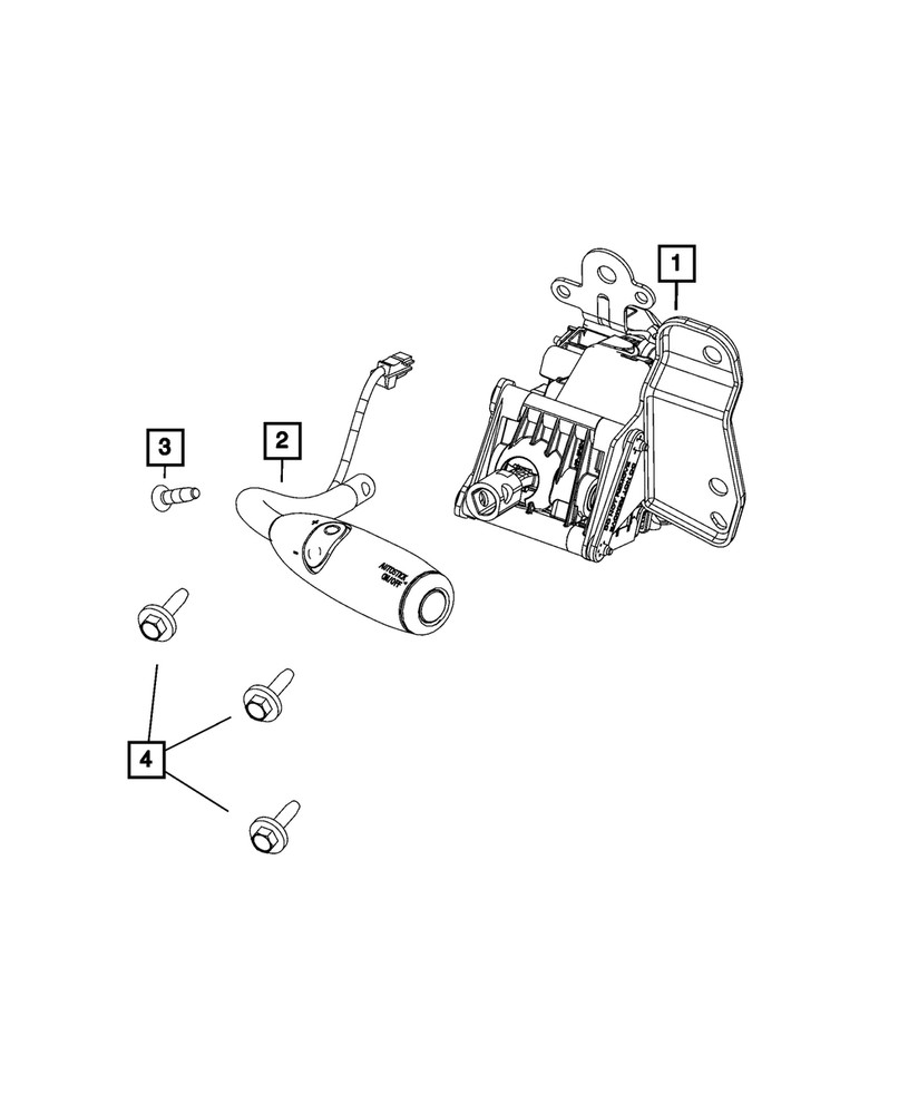 Genuine Mopar Washer Head Screw 06512590AA