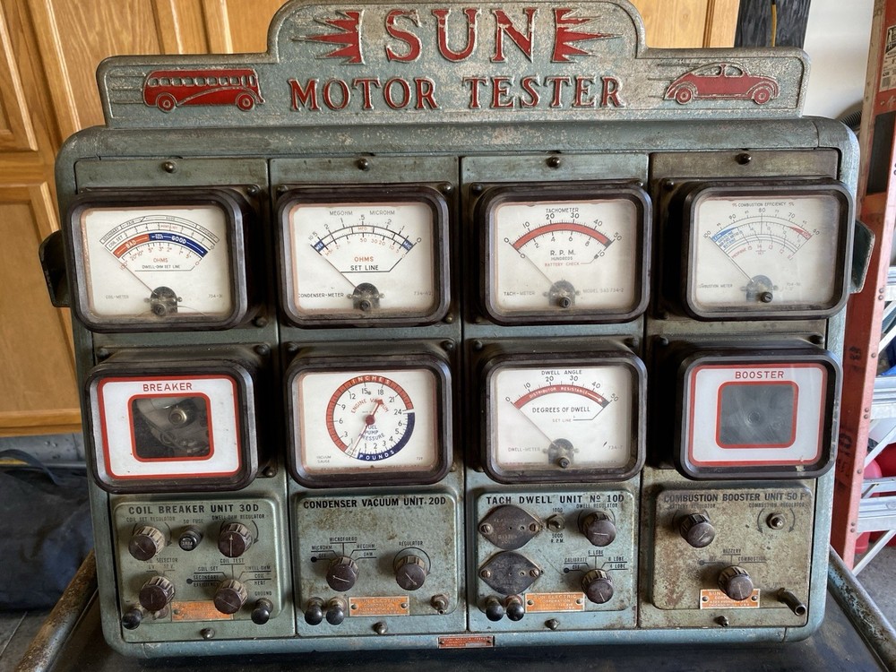 Sun Vintage 1950’s Motor Tester