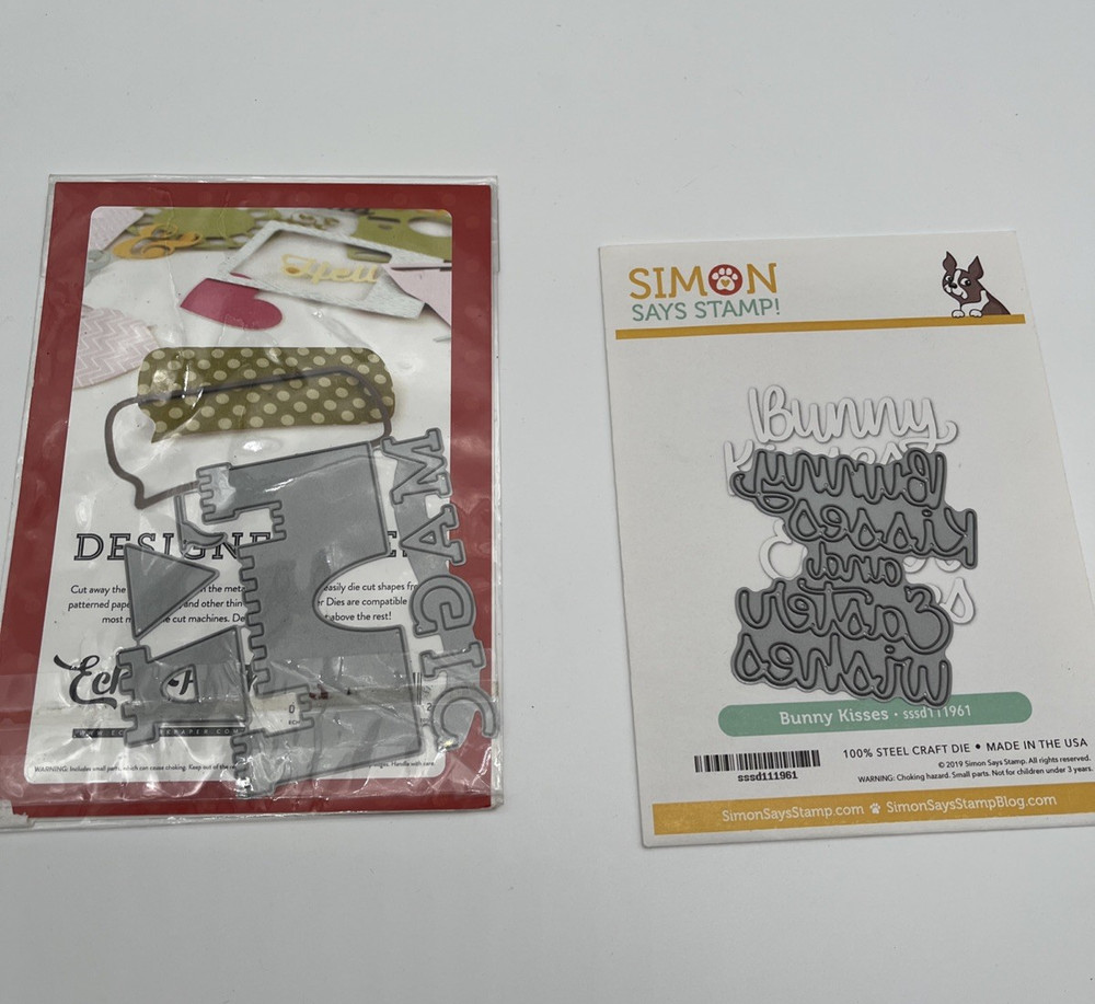 Huge Sizzix Thinlits Cutting Dies Lot Mixed New & Used Scrapbooking Card Making