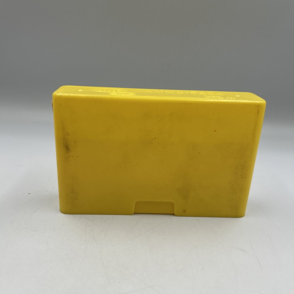 SPEER ammunition box yellow 20 Count Ammo-pack
