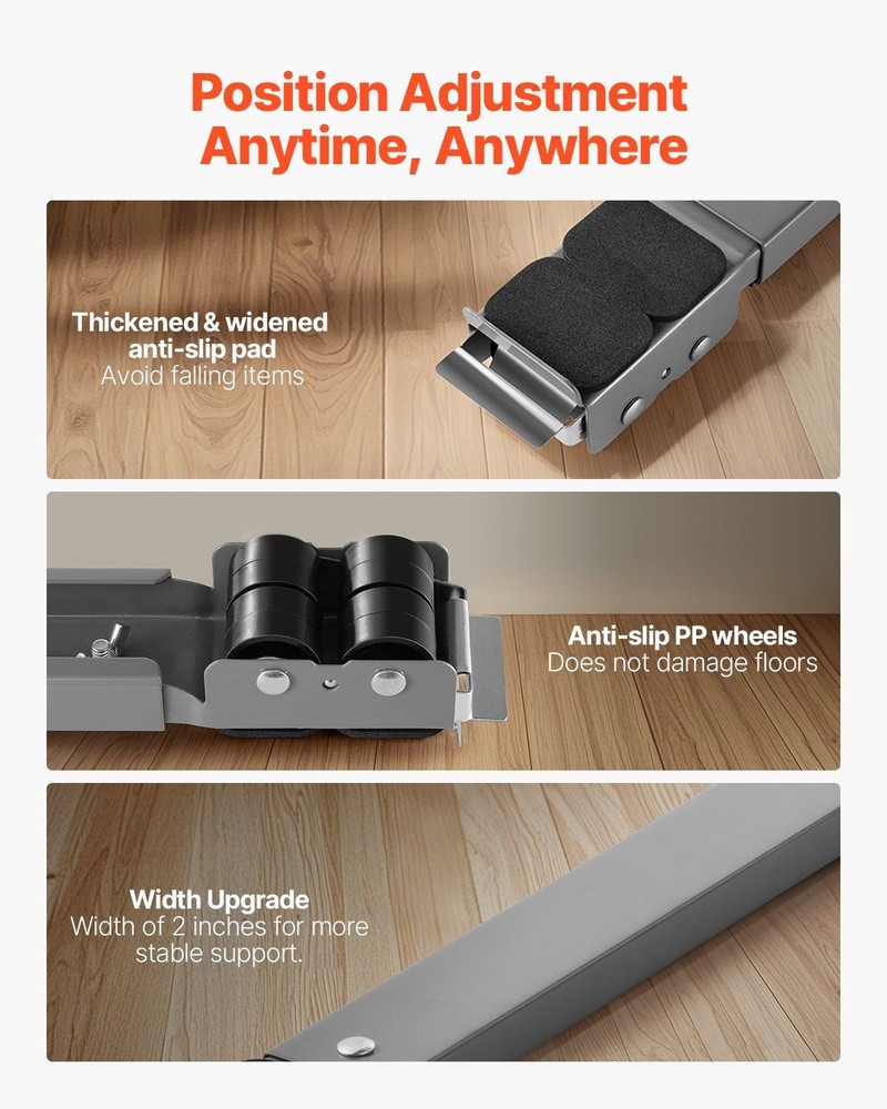 330lb Load Appliance Helper with Easy Glide Wheel Configuration