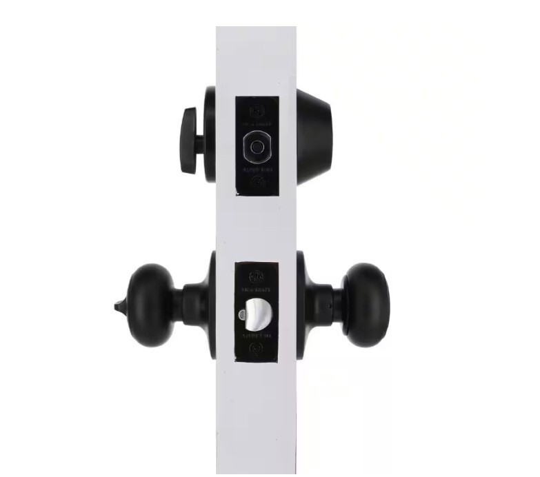 Defiant Hartford Matte Black Single Cylinder Combo Pack