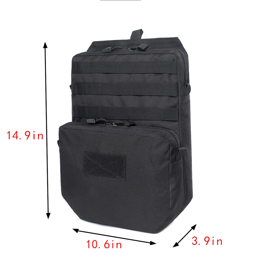 Tactical Molle Hydration Pack Mobility Hydration Carrier 3L Hydration Pouch