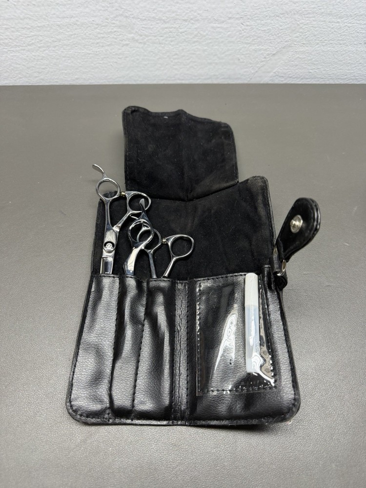 Washi Beauty Scissors w/ case and razor