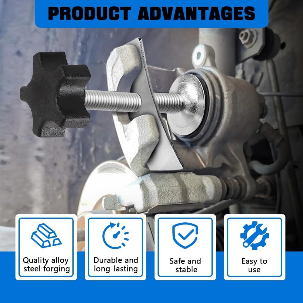 Brake Pad Spreader, Heavy Duty Disc Separator Tool, Caliper...