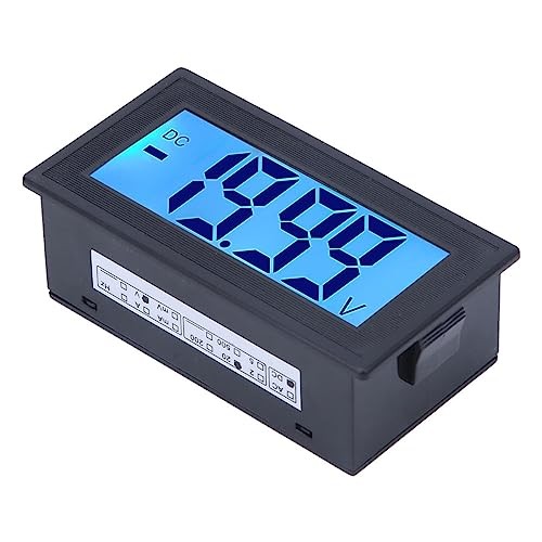 Dc Voltmeter Yb5135Db LCD, Blue Backlight Power Supply Digital Meter Display