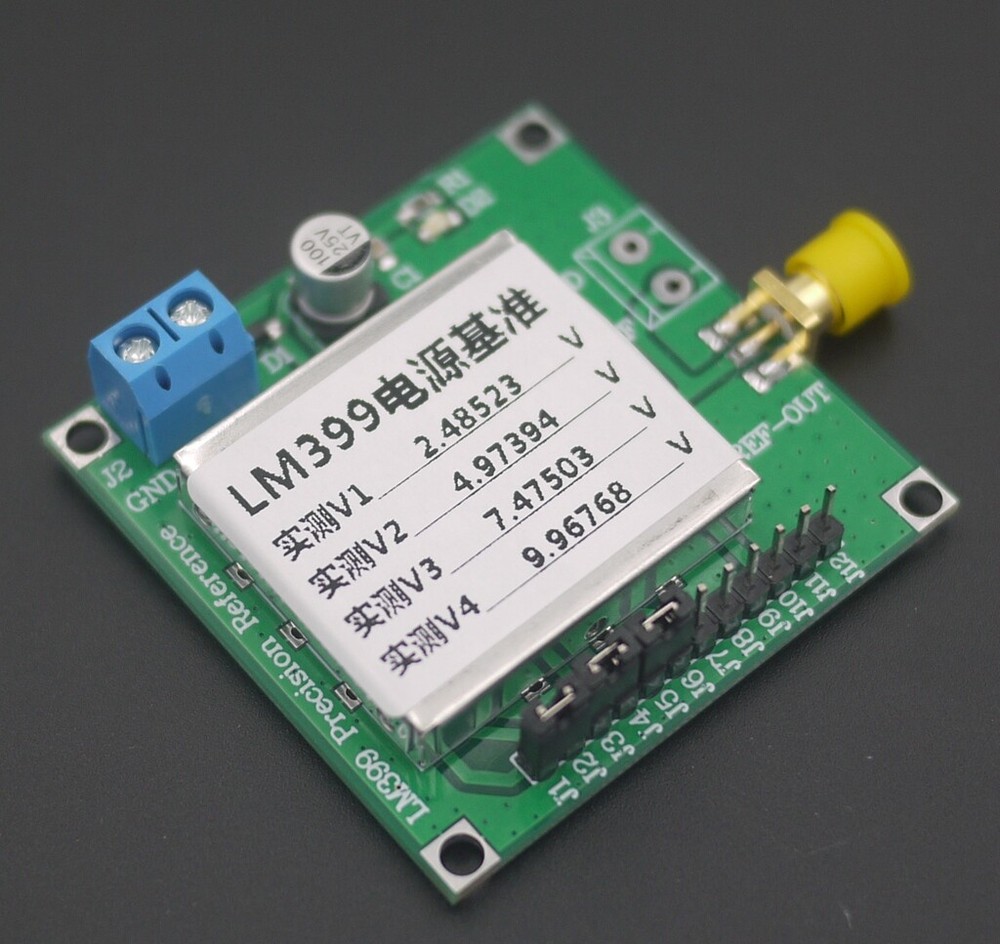 LM399 4-CH Voltage Reference Source 10V/7.5V/5V/2.5V For Voltmeter Calibration