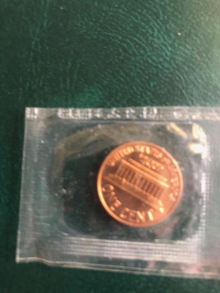 1965 SMS LINCOLN CENT STILL IN MINT CELLO