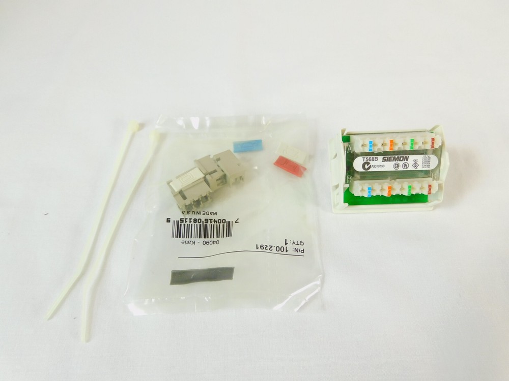 CT-5-A4-A4-02 CT Coupler Angled Double Cat5e T568B White
