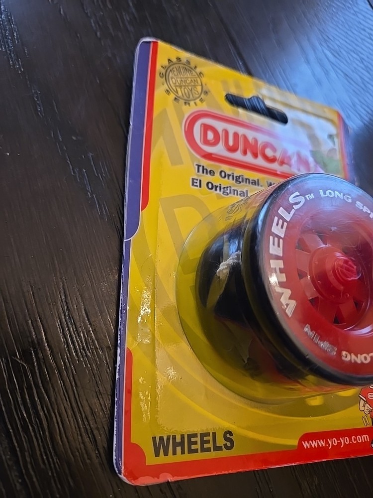 DUNCAN WHEELS YO-YO long spin
