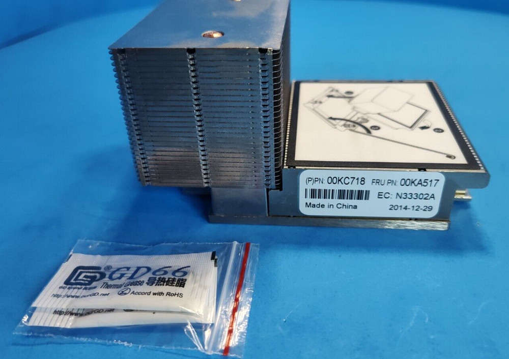 IBM System x3650 Server Intel Socket LGA2011-v3 CPU Heatsink Assembly 00KC718