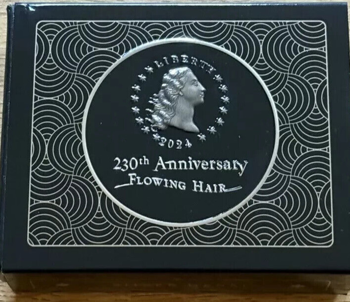 2024 SILVER FLOWING HAIR MEDAL MS70 ADVANCED RELEASE