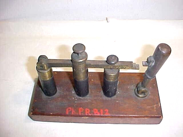 Antique Unusual Switch Possibly From Princeton Uuiversity