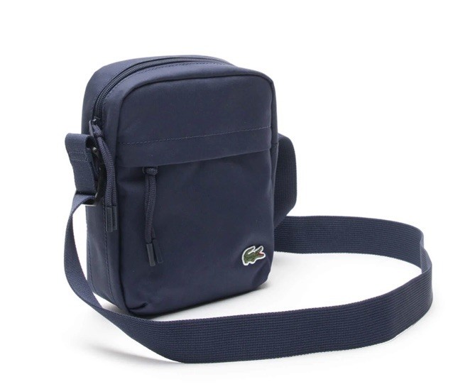 Lacoste Canvas Vertical Camera Bag