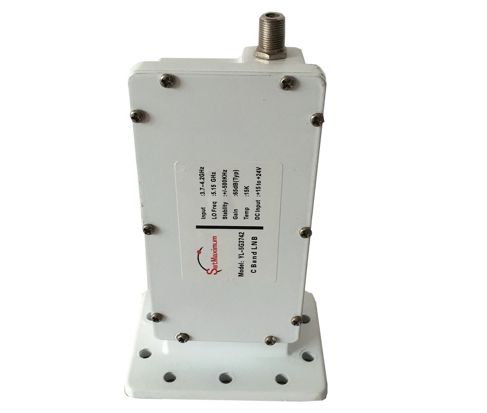 5G Filter Inside C Band Single Polarity LNB With Input 3.7-4.2GHz