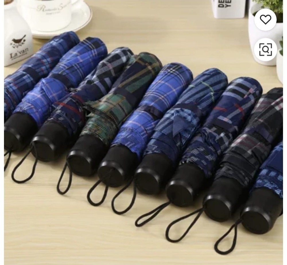 WeatherProof Auto Folding Golf Umbrella 7-Pack WC