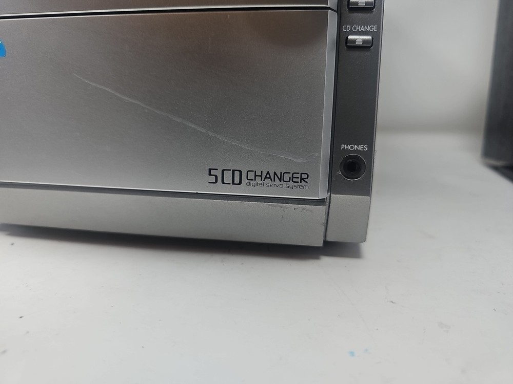 Panasonic SA-PM18 Bookshelf Stereo System Cassette 5-Disc CD