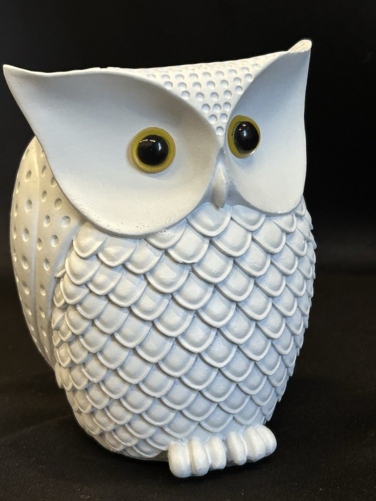 Owl Planter. Resin Beautiful