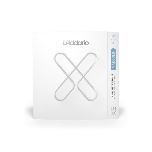 D'Addario 10-38 Light, XS Phosphor Bronze Mandolin Strings