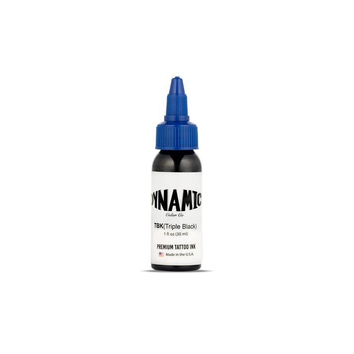 Dynamic Triple Black Tattoo Ink 1 oz