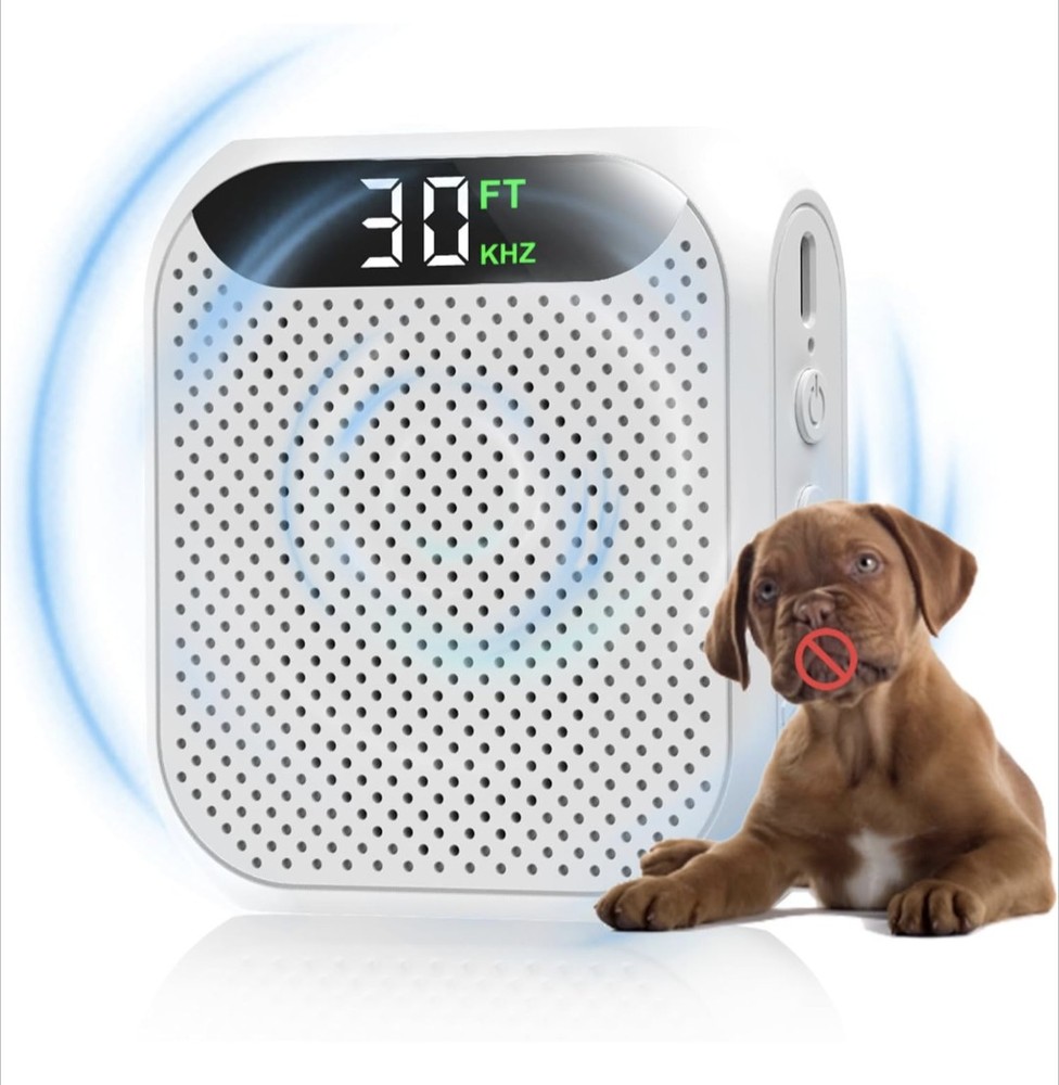 Anti Barking Devices, 30FT Effective Range & 3 Adjustable Modes Rechargeable