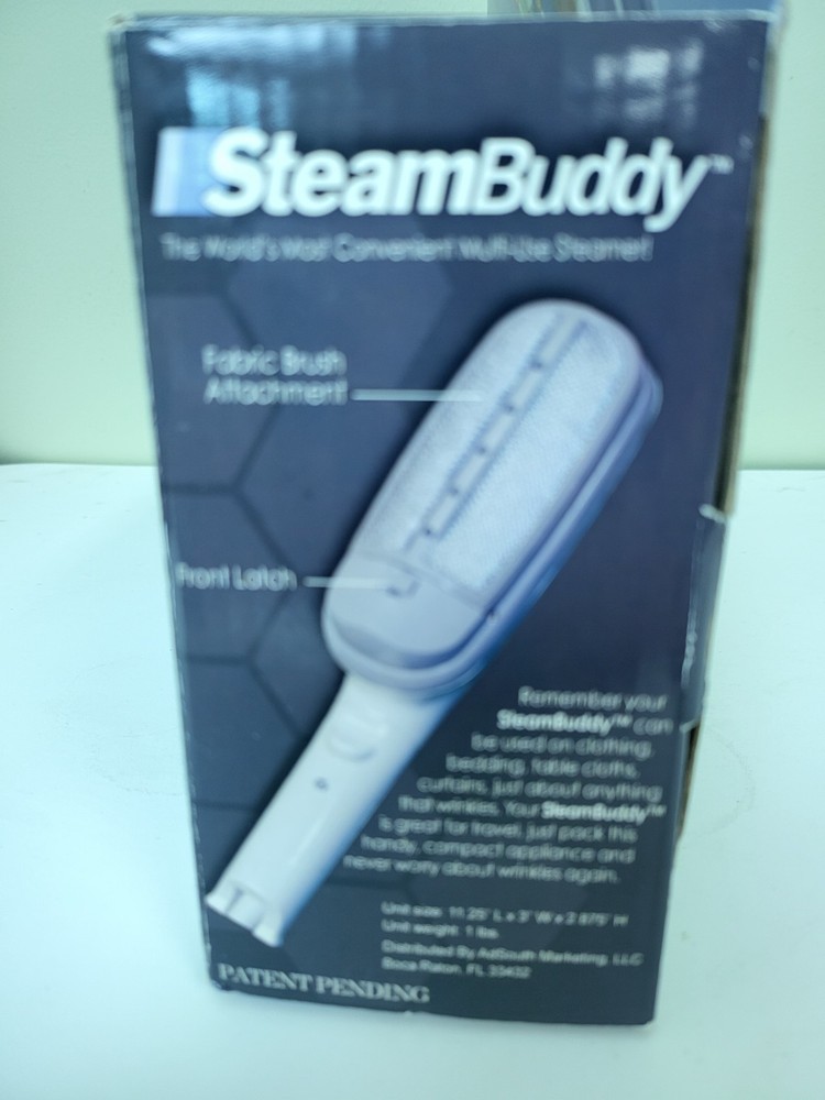 Steam Buddy Convenient Multi-Use Steamer Use on All Fabrics