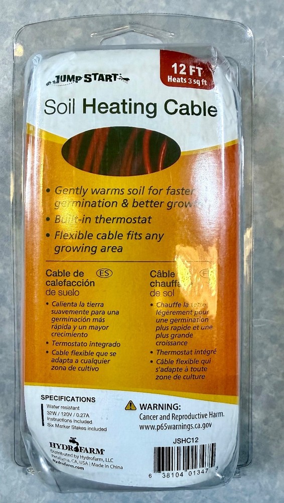 Jump Start Soil Heating Cable