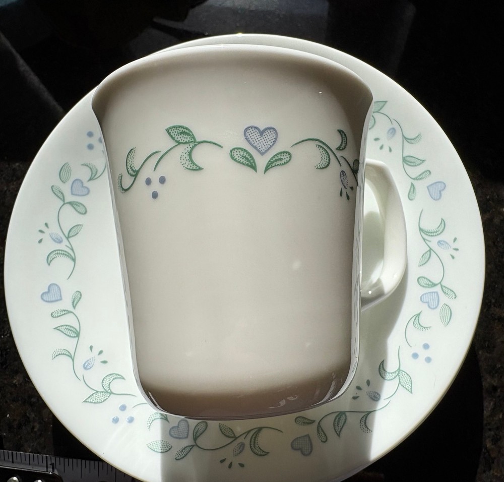 Corelle Country Cottage blue heart pattern replacement pieces