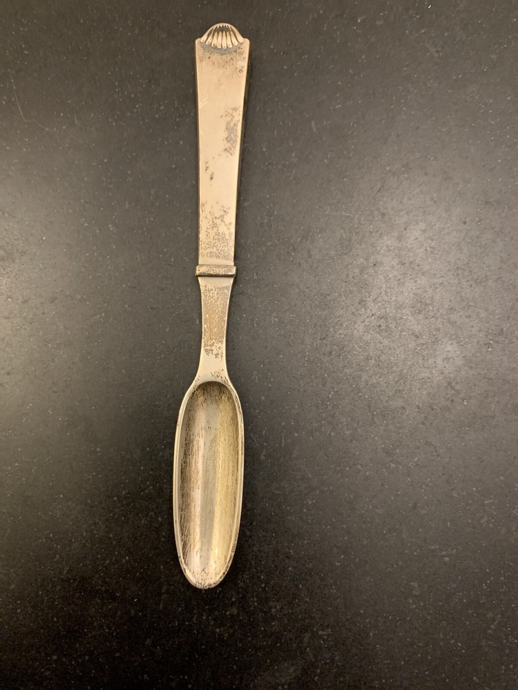 Hans Hansen Danish Silver Spoon Scoop 1944 Anno 830 S