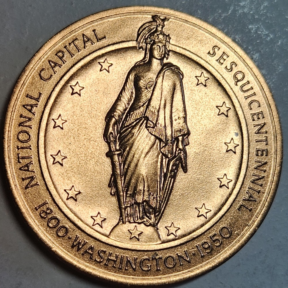 1950 Washington DC Sesquicentennial HK-508