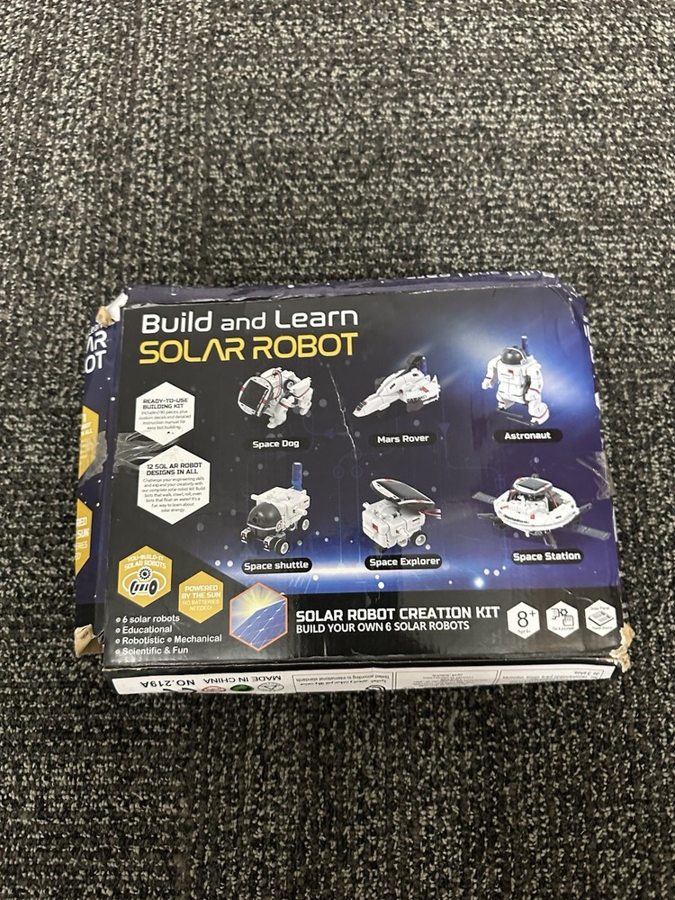 Stem Build and Learn SOLAR ROBOT