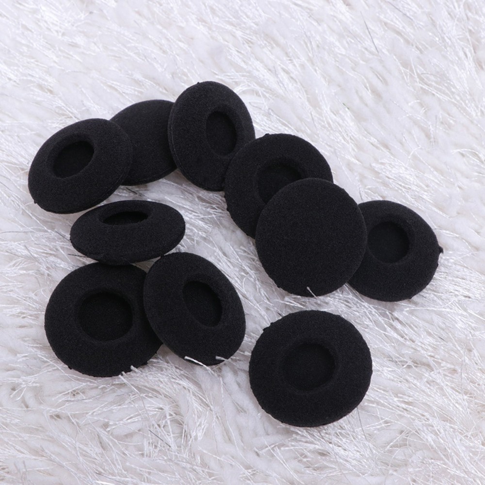 10 PCS Disposable Headphone Cover Earphone Sleeve Headset Covers Sponge