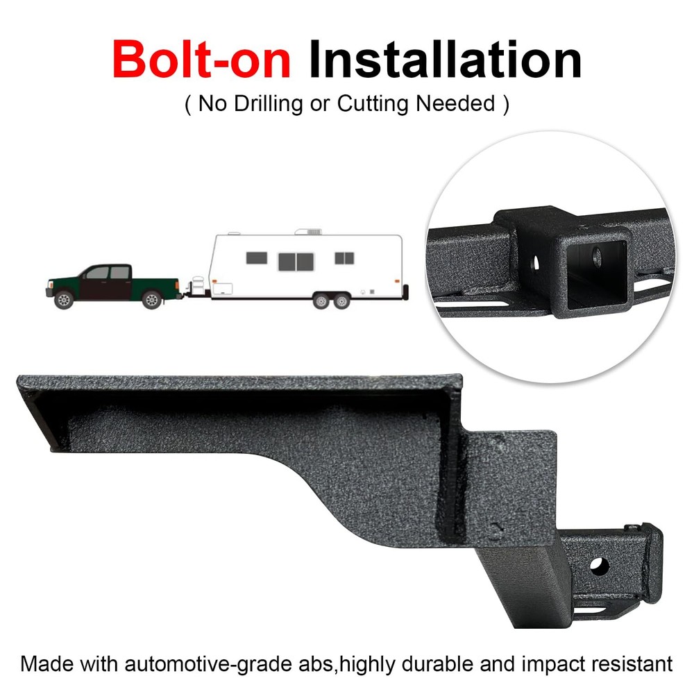 Class 3 Trailer Hitch 2" Receiver for 11-19 Explorer 13-17 Interceptor Black