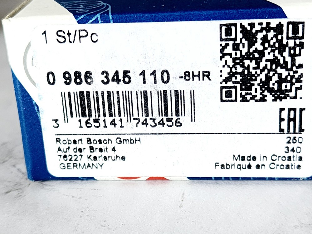 Bosch 0 986 345 110 Brake Light Switch